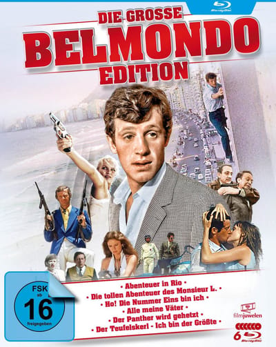 Alive AG Die grosse Belmondo-Edition (6 Blu-rays) Blu-ray