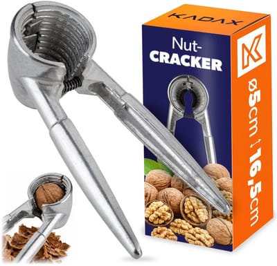KADAX Hazelnootkraker Sterke, massieve aluminium opener notenkraker