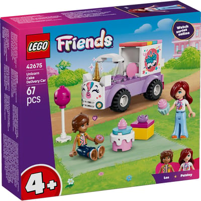 LEGO Friends Eenhoorn taartenbezorgauto 42675 Bouwsets
