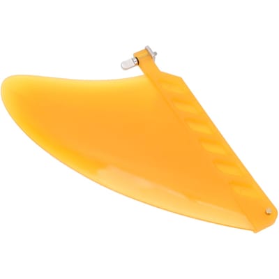 Aileron de Surf 4,6 pouces TPU Léger Contrôle Amélioré Look Élégant Aileron de Rechange pour Planche à Pagaie pour orange