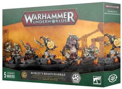 Warhammer Underworlds - Borgit's Beastgrabbaz (109-33)