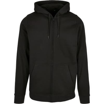 Hooded sweatshirt met rits Build Your Brand Basic