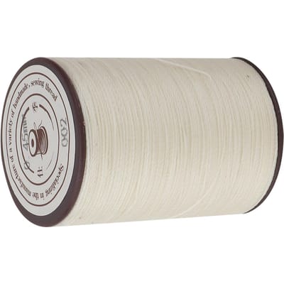 0,45 mm Leer Naaigaren Gewaxt Koord 160m Rol Handwerk Breien Knutselen Waxdraad Beige