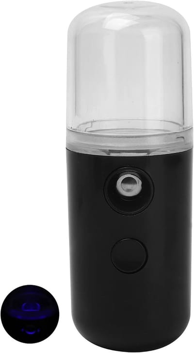Draagbare Gezichtsnevelsprayer - Oplaadbare Handheld Hydrator voor Vochtige Huid, Ideaal voor Vrouwen en Mannen, Perfect voor Thuis en Reizen