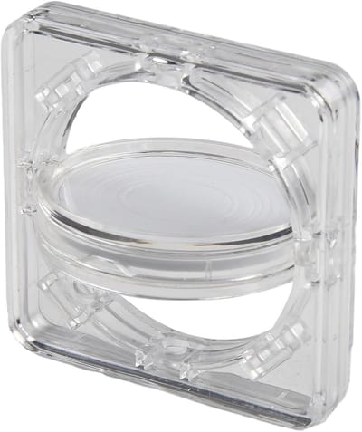 Transparante Munt Vitrine - Verzameldoos Opberger - Collectie Presenteren - Veelzijdige Pasvorm - 17-38mm - Transparant
