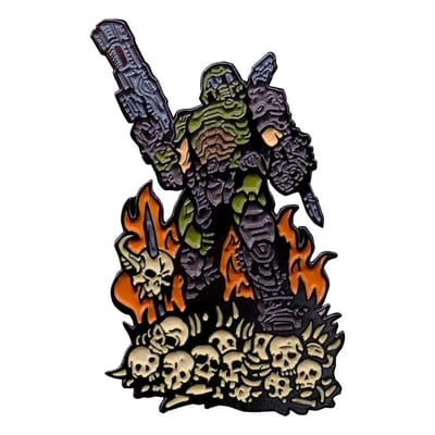 FaNaTtik Doom Eternal Pin Badge Doom Guy Limited Edition Pins & Brooches