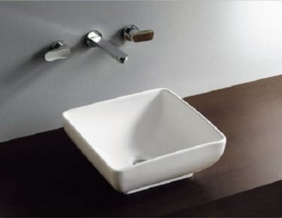 Sanifun wastafel Sige 400 x 400 x 150 mm