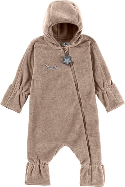 Warme Fleece Overall voor Volwassenen - Unisex Jumpsuit met Voetjes en Handwarmers