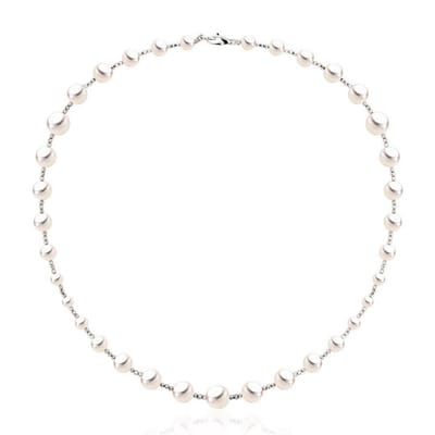 Luna-Pearls - 216.0840 - Ketting - 585/-Wit goud met Tahiti gekweekte parel