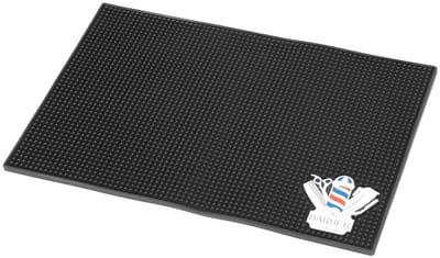 Dailygoody - Silicone Mat - Non-Slip Haarstyling Mat - Geschikt voor Kappers en Thuisgebruik - Zwart - Oliebestendig - Ideaal voor Schoonmaken - 45 x