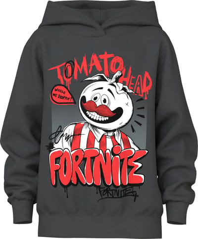 NAME IT - TKMPARB FORTNITE NREG SWEAT WH NOOS BFU - Jongens - Sweaters