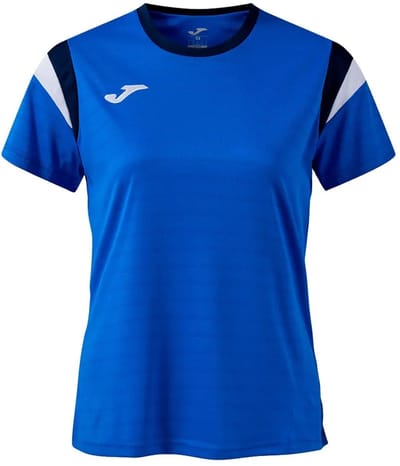 Joma Terra T-shirt Met Korte Mouwen Blauw L Vrouw