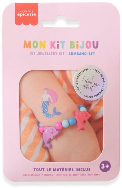 La Petite Epicerie Mijn kindersieradenset - Dolfijnenarmband 20 gr H10xW15.5xL0.4cm Creatieve | Hobbyset | kinderen en volwassenen
