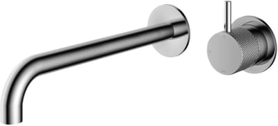 Hotbath Cobber X - Wastafelmengkraan - zonder Waste - Laag - Chroom - Inbouw - Chroom - V02