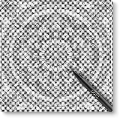 Mandala 2 | Dot painting | 50x50cm  Meest gekozen | Dot painting | Oh My Dotz | Dots stippen | Diamond painting & Schilderen op nummer alternatief | Happy hobby