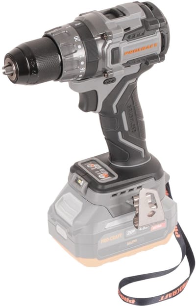 Procraft Industrial CD20Abb accu-klopboormachine 20 V 85 Nm Solo - zonder accu, zonder oplader