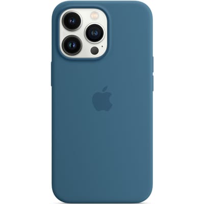 Silicone Backcover MagSafe voor de Apple iPhone 13 Pro Max - Blue Jay