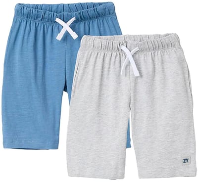 Zippy 3107107202 Korte Broek 2 Eenheden Blauw,Grijs 3-4 Years Jongen
