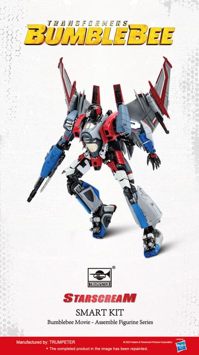 Trumpeter Modelbouwpakket - Transformers BumbleBee Series 03121 SK08 TF-6 Cybertron Starscream - Figuur Plastic - Trumpeter - Modelbouw