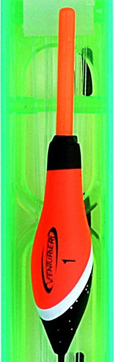Tuigje 11: Kant-en-klaar witvistuigje Light/Medium - dobber 1,0 gram - lijn 14/00 - haakmaat 14 Vis