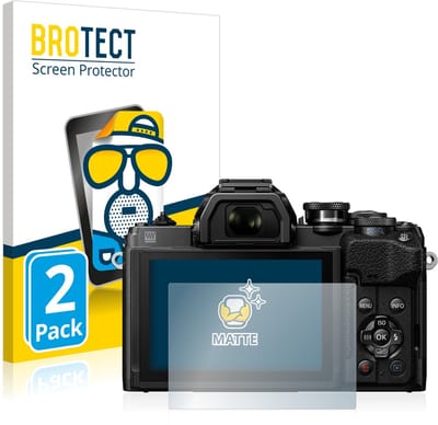 BROTECT - Screenprotector voor Olympus OM-D E-M10 Mark IV - Folie Beschermfolie matte 2 Stuks