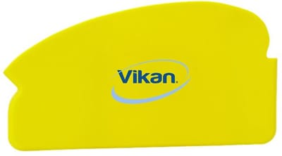 Vikan 4051 Hygiene flexibele handschraper 16,5cm breed - Geel