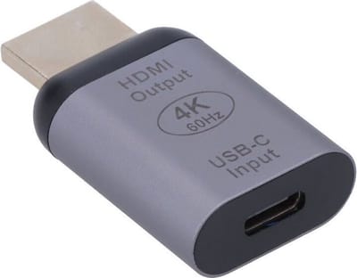USB-C Female naar HDMI Male Adapter 4K Resolutie 60Hz Converter
