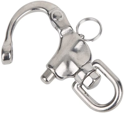 Allecto - Heavy Duty Snap Shackle - Release - 12x70mm - Karabijnhaak