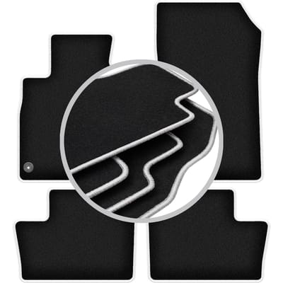 CARLUX-SILVER automatten voor: Nissan Juke II F16 crossover (2019-)