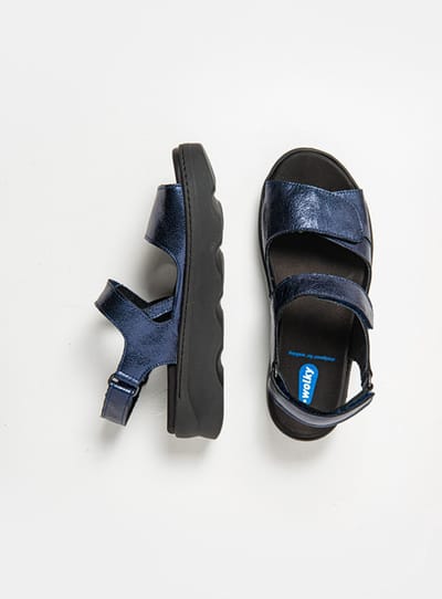 Wolky Dames Sandalen 02350 Medusa Blauw