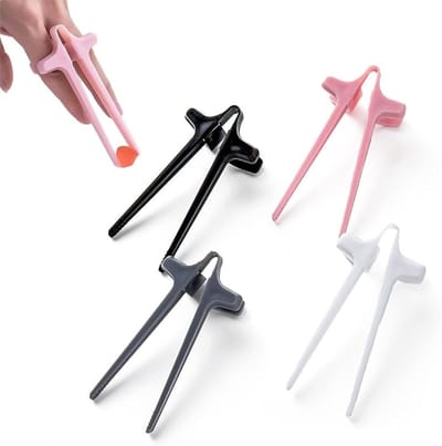 Dailygoods- Vingerstokjes Set van 4 - Eetstokjes - Handenvrij - Voor Feestjes - Duurzaam - Lichtgewicht - Snackstokjes
