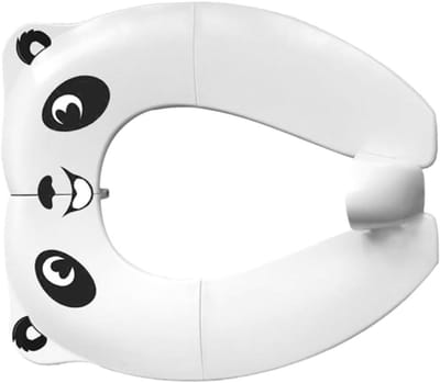 Kinderpotje Opvouwbaar - Toilettrainer Peuters - Zindelijkheidstraining - Opvouwbaar en Draagbaar - 36 x 29 x 2.5 cm - Wit