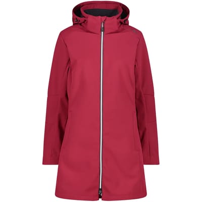 Dames parka met rits en capuchon CMP