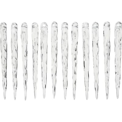 Acrylvorm "Ijspegel", 12 stuks