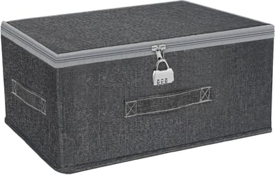 Veilige Opbergdoos met Deksel, Stapelbare Organiser voor Kleding, Snacks en Accessoires - 40 x 30 x 21 cm