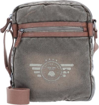 Greenburry Vintage Aviator Schoudertas 22 cm - Jongens - khaki