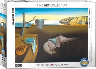 Eurographics - De volharding der herinnering [La persistencia de la memoria] - Salvador Dali - 1000 stukjes 68×48cm (b×h) - Fine Art Legpuzzel