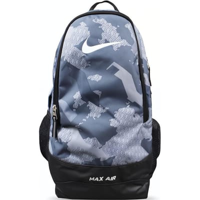 Sac à dos Nike Camouflage Color Block Grande Capacité Polyester Sac à dos Unisexe Noir Bleu BZ9696-457 Black/Blue