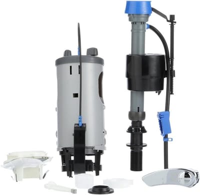 Inbouw Duo Spoelventiel voor Toilet – Waterbesparend Dubbele Spoeling Systeem