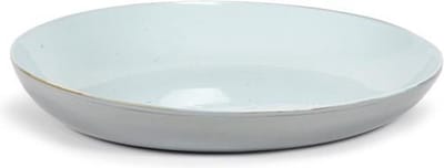 Serax Anita Le Grelle Terres De Rêves ronde schaal D29.5cm light blue/smokey blue