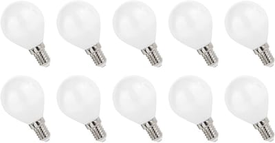 Spectrum LED Lamp E14 1W 230V - 100 Lumen - 4000K Neutraal wit - Natuurlijk licht - Energiezuinig - 10 stuks