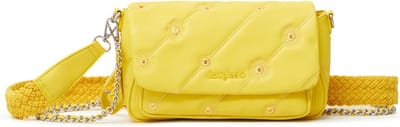 Desigual Schoudertas Bols Tromso Ojo De Tigre Crossbody Bag Amarillo Geel