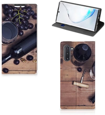 Samsung Galaxy Note 10 Flip Style Cover Wijn