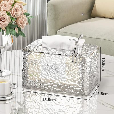 Tissuebox Huishouden Gletsjerpatroon Woonkamer Badkamer Mooi Licht Luxe Papier Afname Doos
