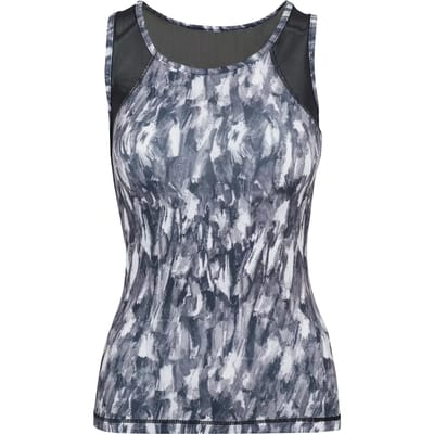 Urban Classics Female Shirt Ladies Active Graphic Top Grey-S