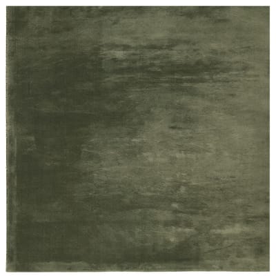 vidaXL - Vloerkleed - HUARTE - laagpolig - zacht - wasbaar - 240x240 - cm - bosgroen