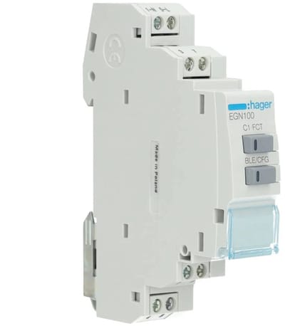 Hager digitale schakelklok multifunctioneel met bluetooth (EGN100)