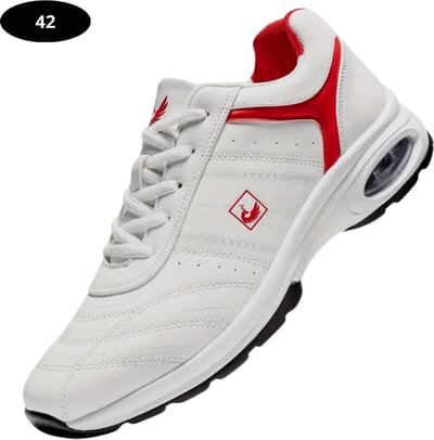 Livano Golfschoenen Heren - Sneakers - Golfkleding - Golfschoenen Antislip - Waterdicht - Golfen - Rood 42
