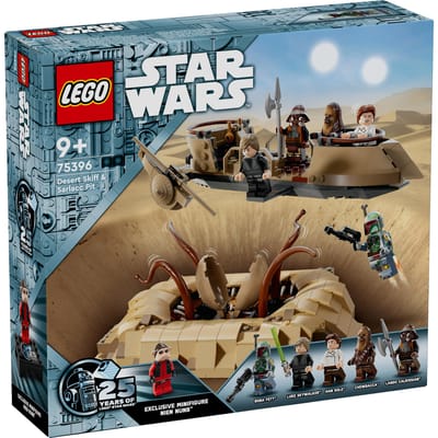 LEGO Star Wars - Return of the Jedi Desert Skiff en Sarlacc-kuil Set - 75396