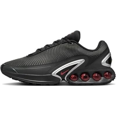Nike air max DN DV3337-016 black/univ red/metallic silver/smoke grey maat 46